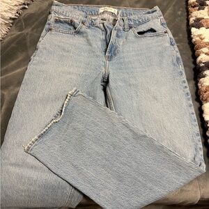 Abercrombie & Fitch baggy low rise jeans